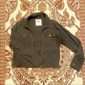 Vintage Mossimo Light Olive Jacket